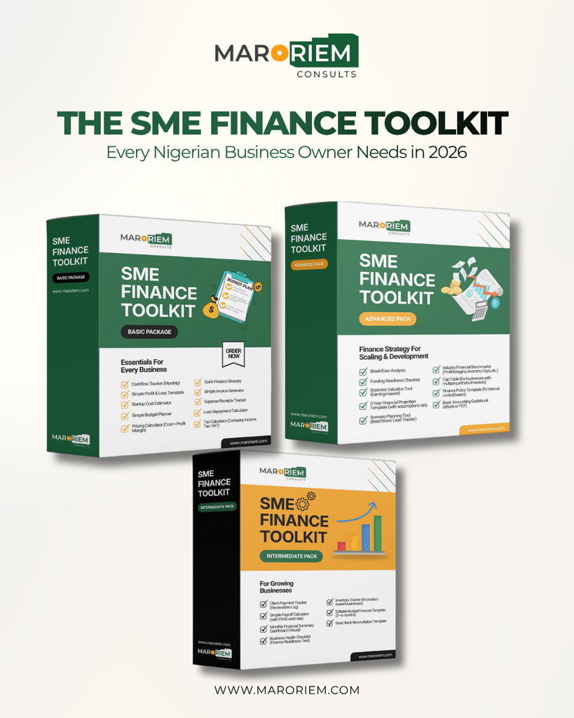 SME Finance Toolkits, small business toolkit, financial toolkit for SMEs, business management tools Nigeria